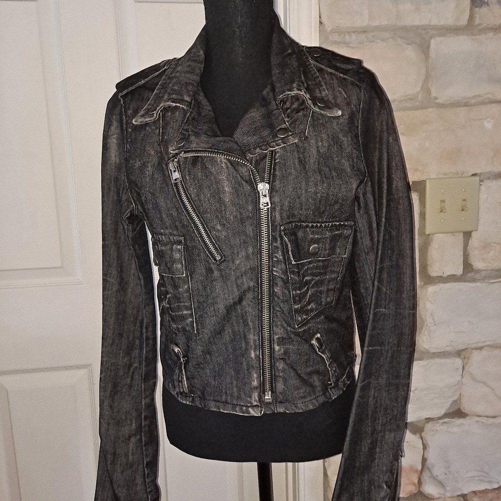 Ralph lauren denim & supply denim moto jacket M